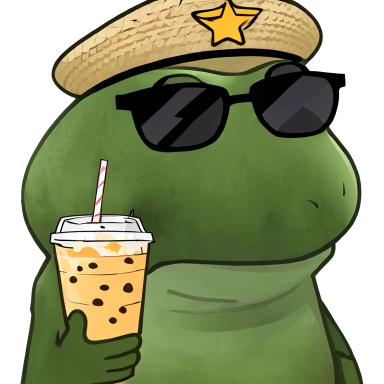 Iced coffe emoji