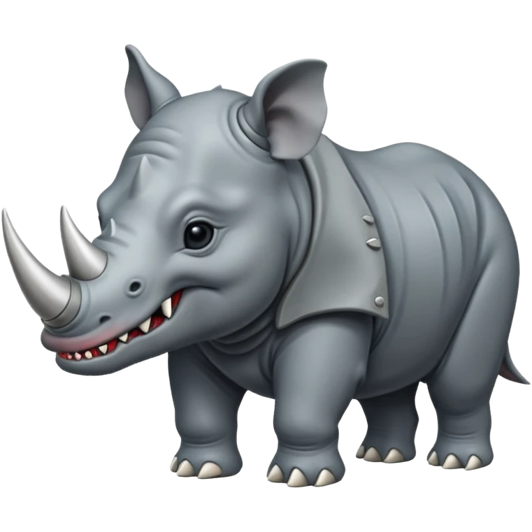 Elephant +rhino +megalodon emoji