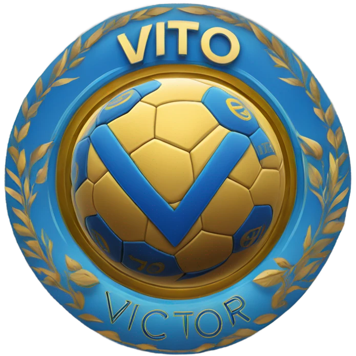 soccer club logo named "Victor FC" emoji