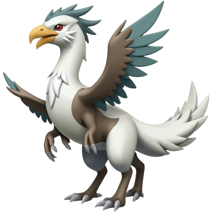 Silvally-hybrid full body emoji