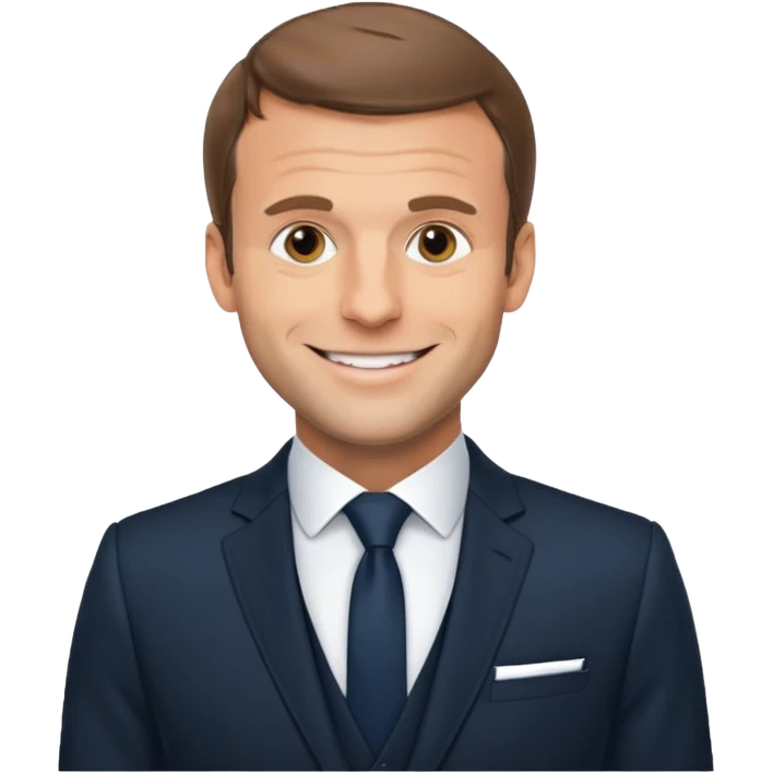 Emmanuel Macron emoji
