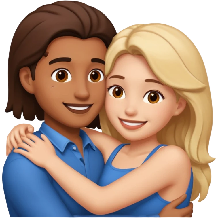 Two people making sex emoji