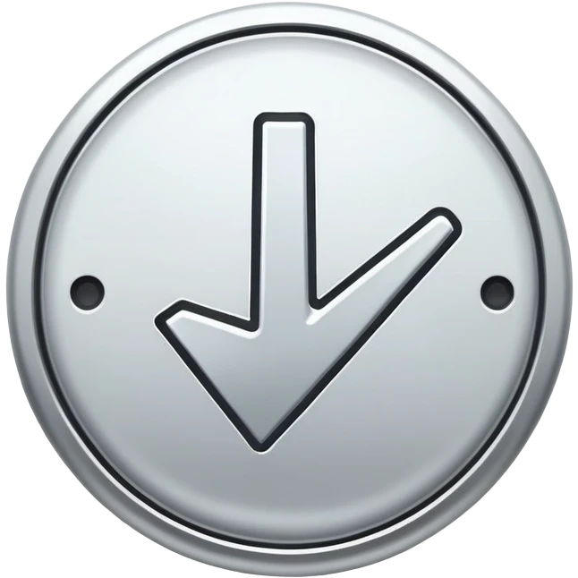 Arrow cursor clicking on a button emoji