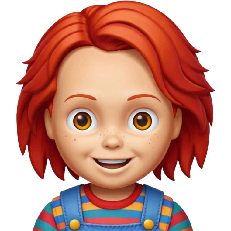 Un emojin de chuky emoji