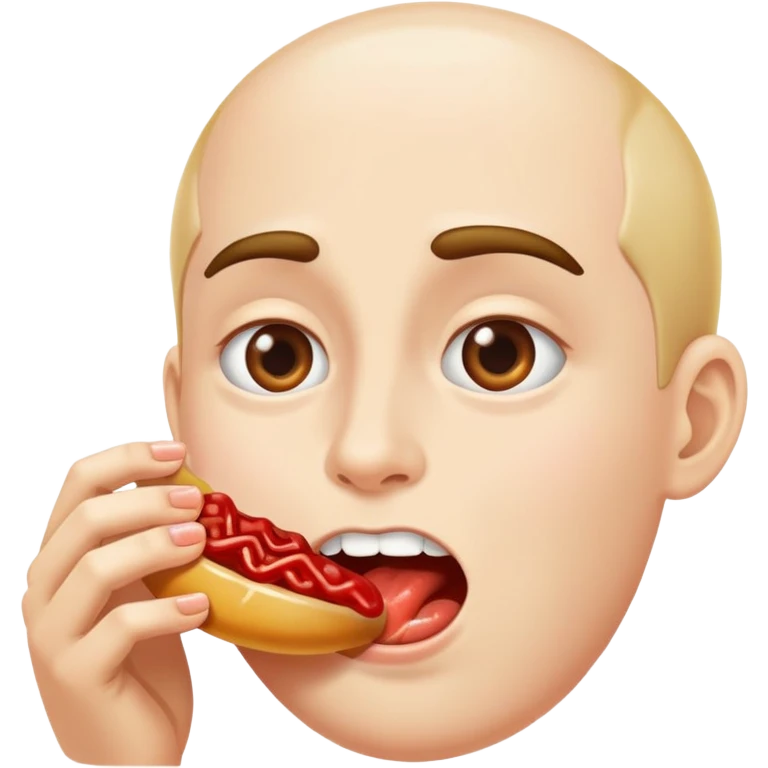 eating toes emoji