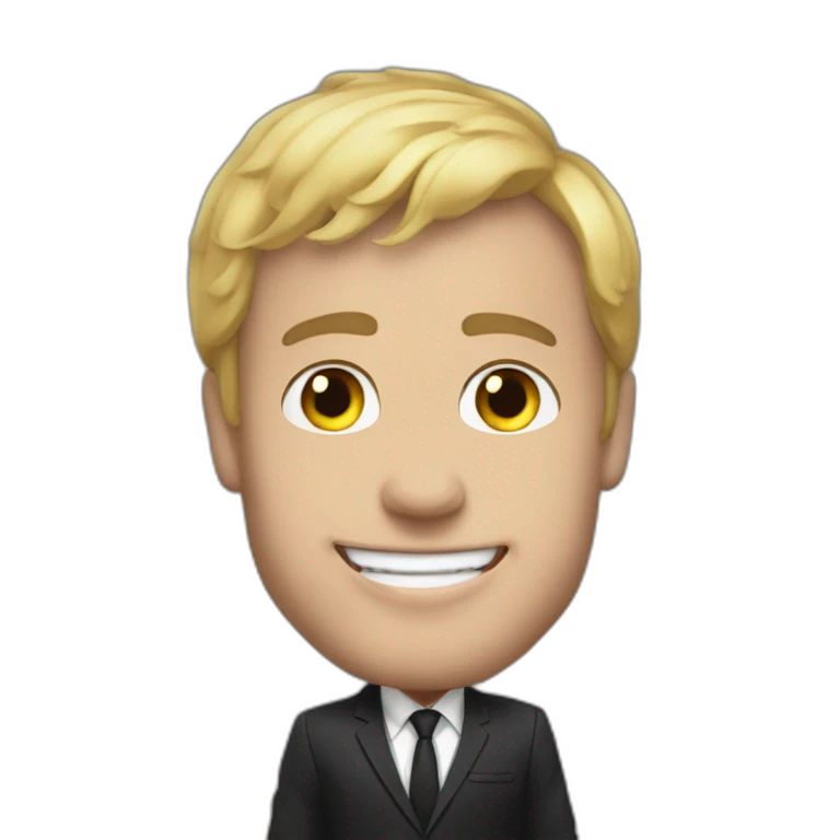 Macron sur Brigitte emoji
