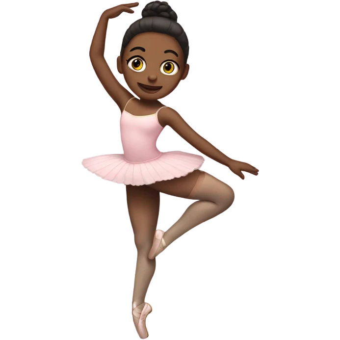 Ballet dancer wearing thigh highs emoji