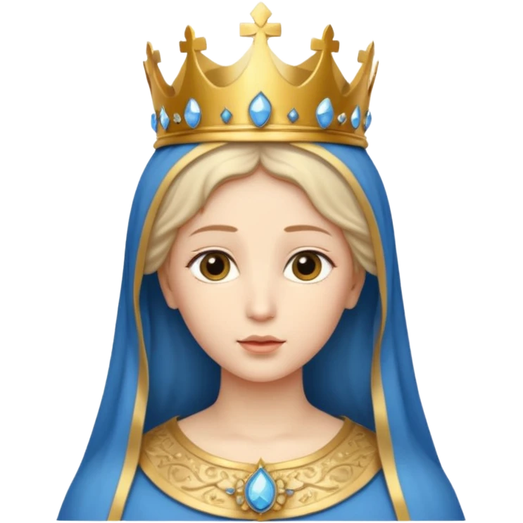 BUSTO VIRGEN DEL PILAR SIN FONDO emoji