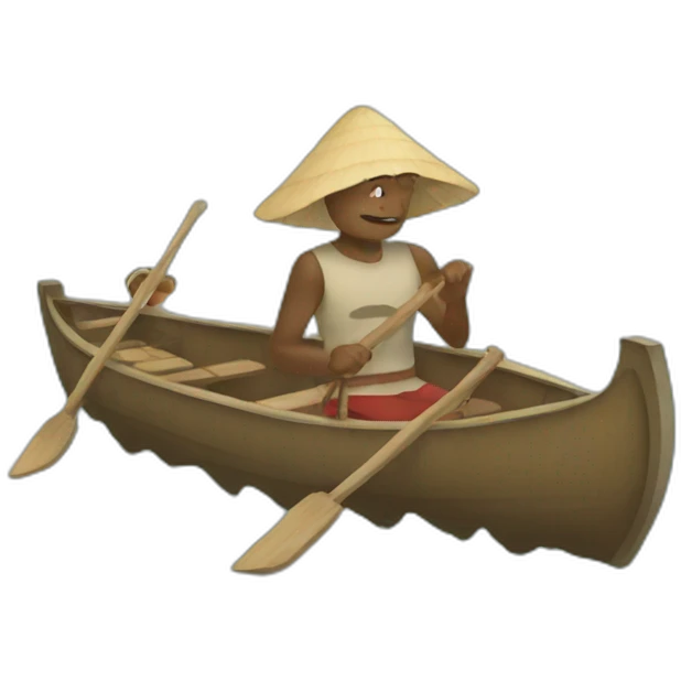 Pirogue emoji