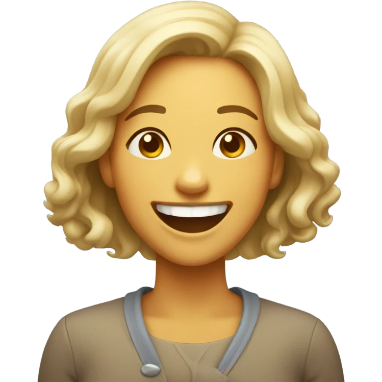 smiling woman emoji