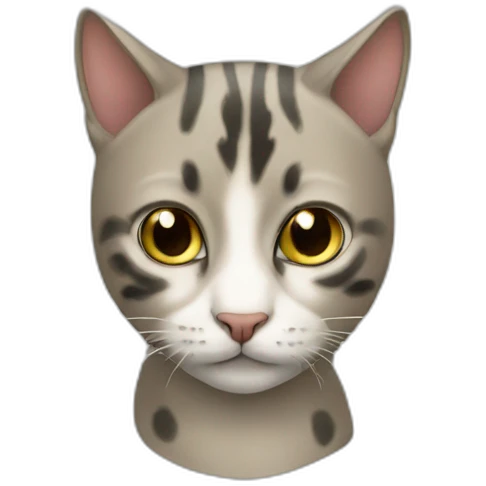 Cat with horses emoji