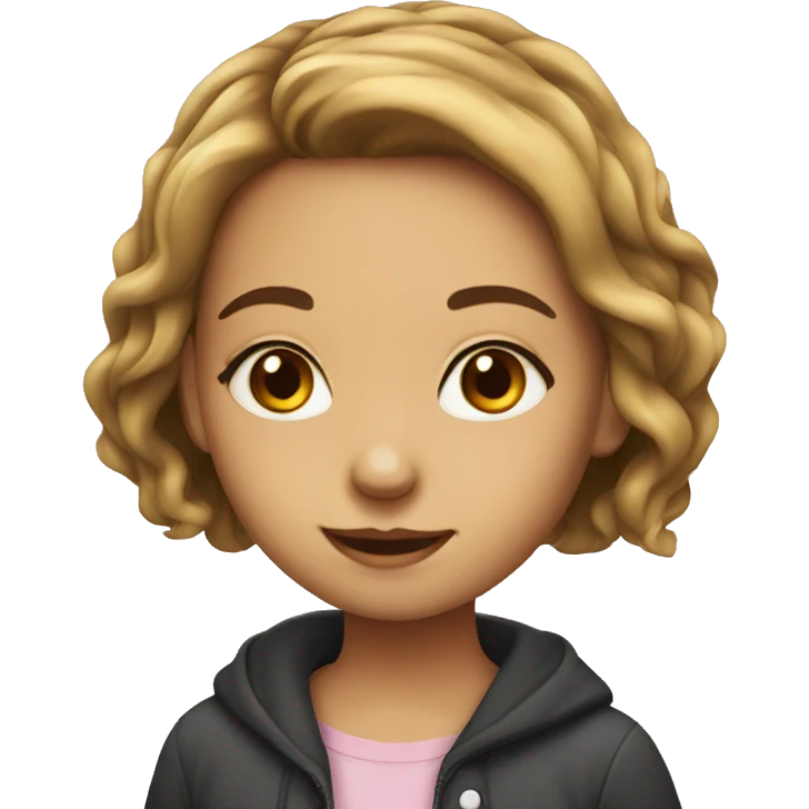 Cute girl emoji