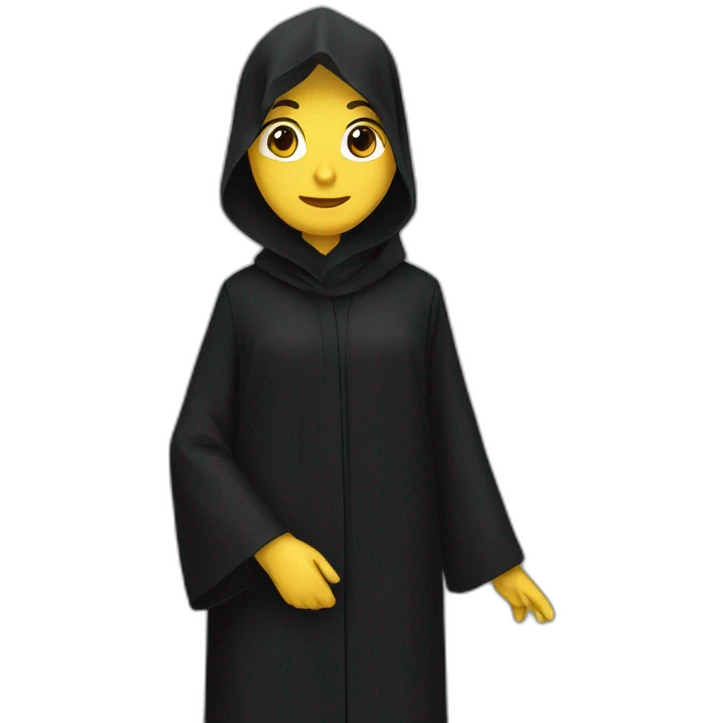 macron wear abaya emoji