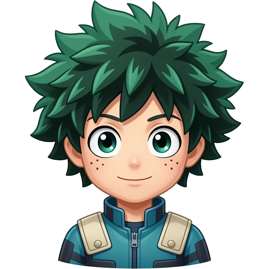 Emoji of dekku from My hero academia emoji