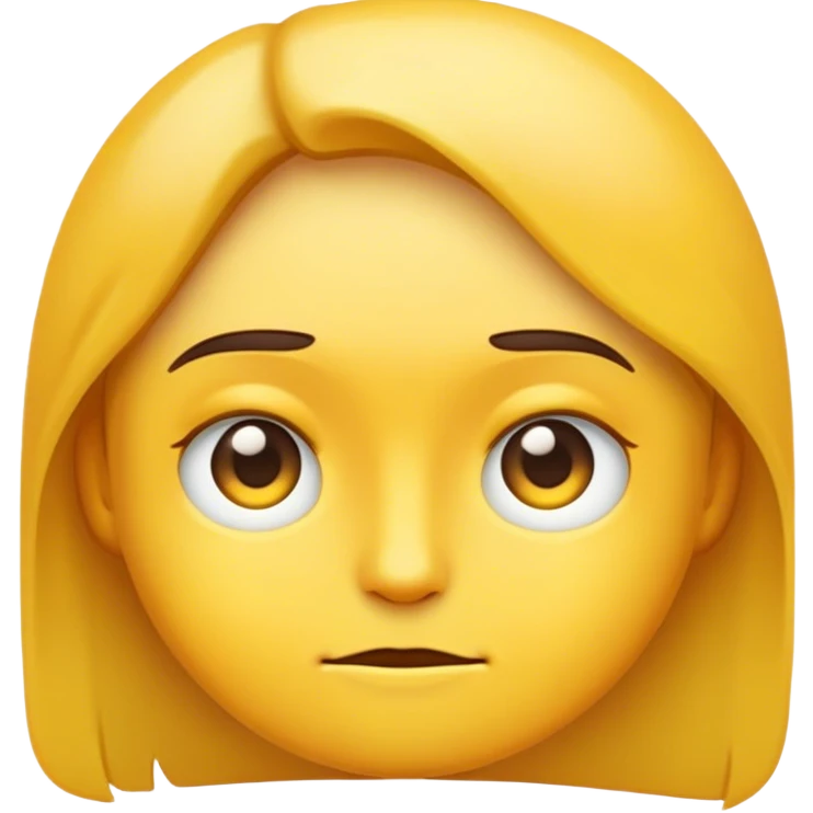 Emoji side eyeing emoji