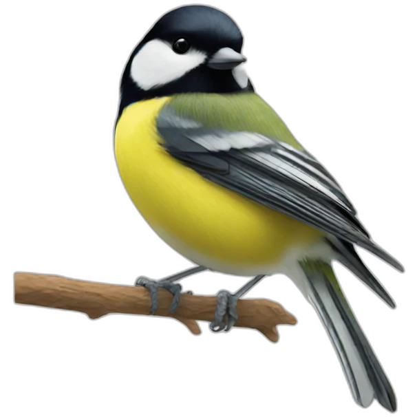 great tit emoji
