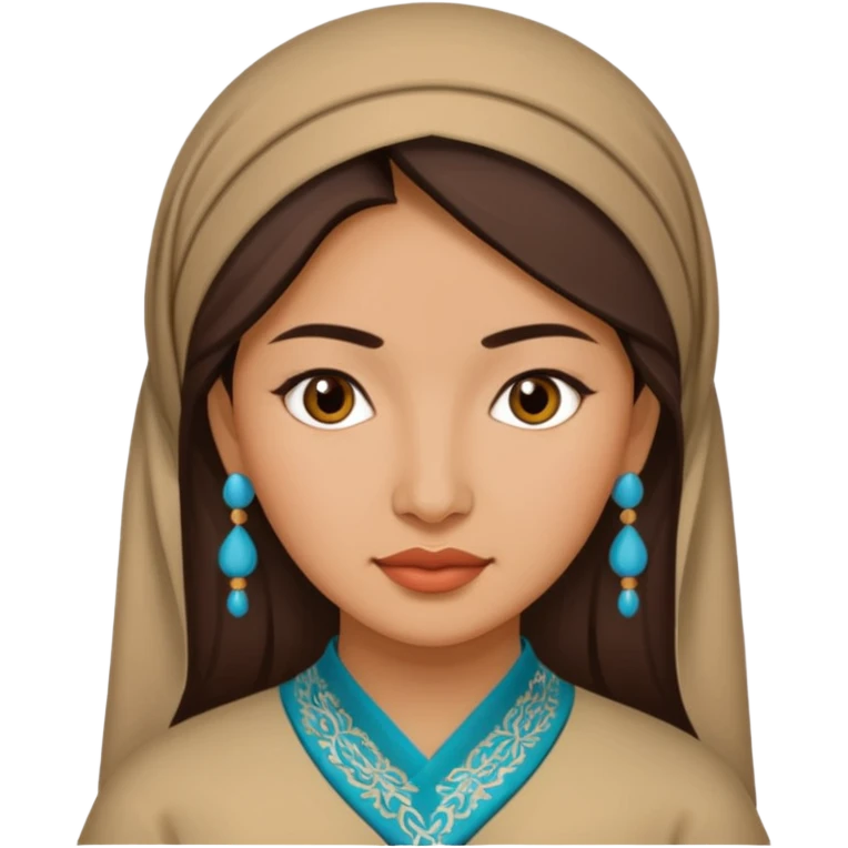 Uzbek woman  emoji