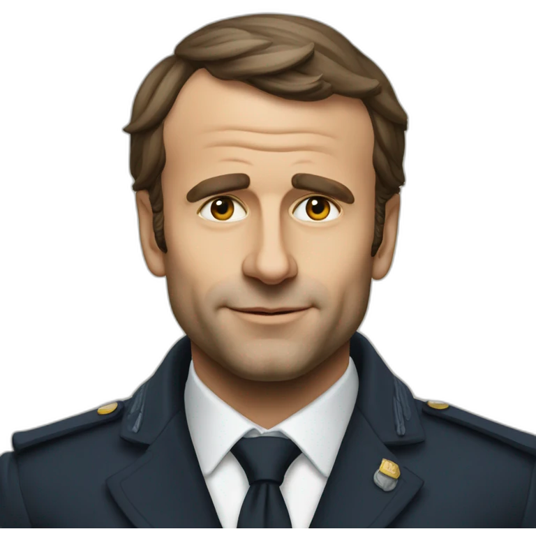 Macron le rigolot emoji