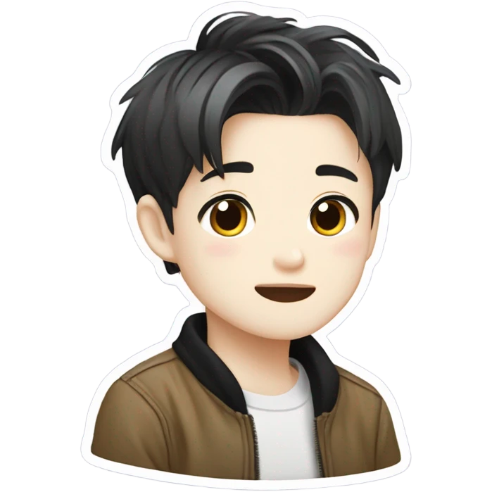 cute wang yibo sticker emoji