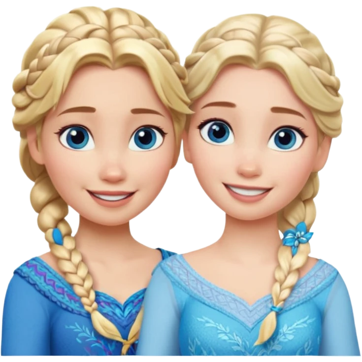 anna et elsa emoji