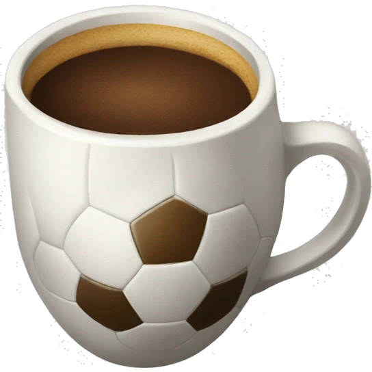 coffee soccer and code emoji