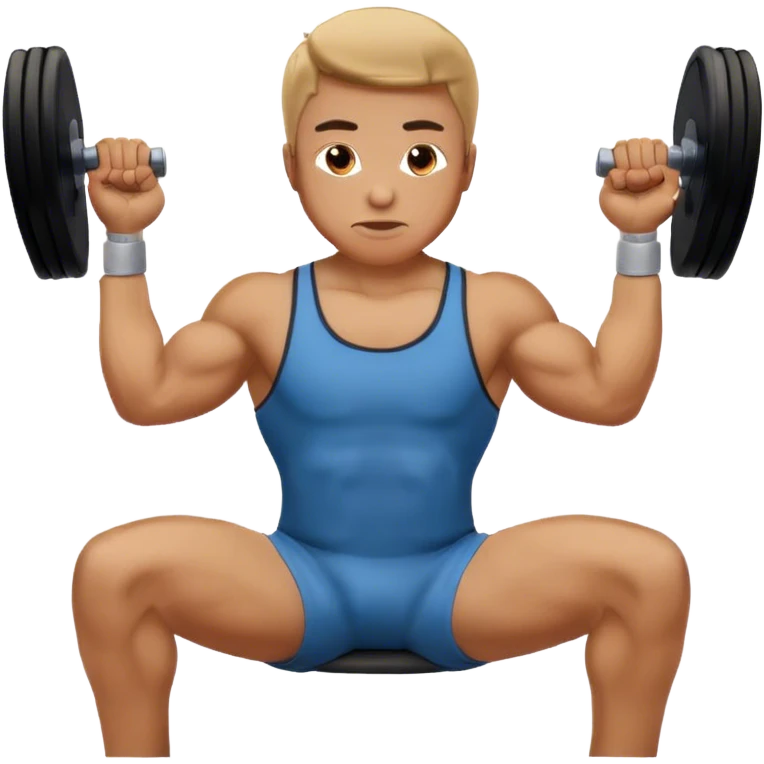 Biceps seated curl emoji