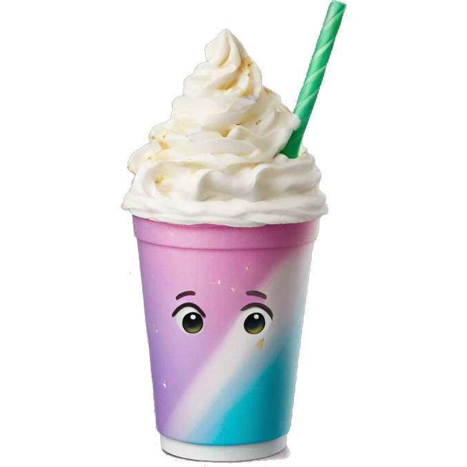 unicorn frappuccino emoji