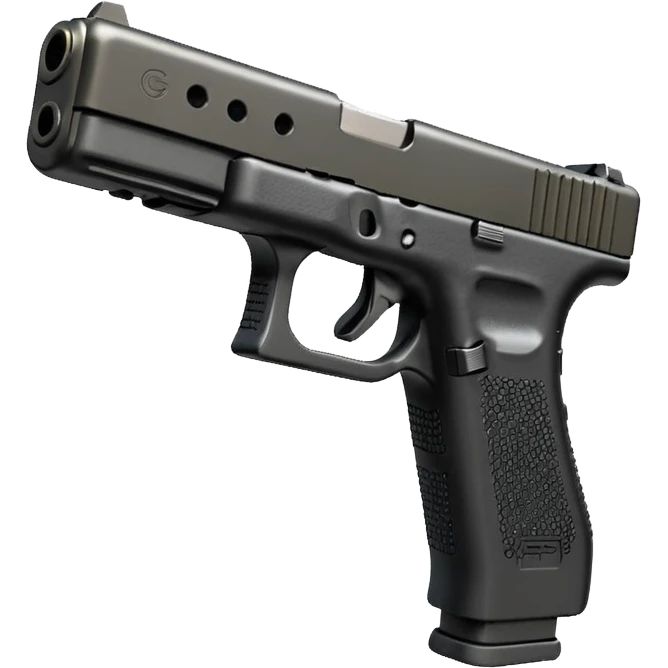Glock 17 (extended magazine) emoji