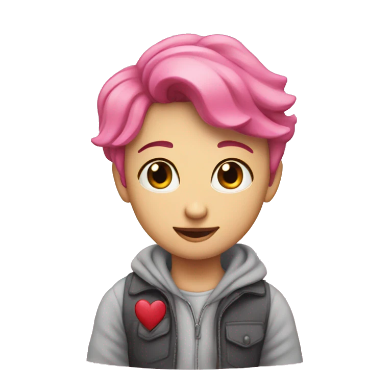 Cuore rosa emoji