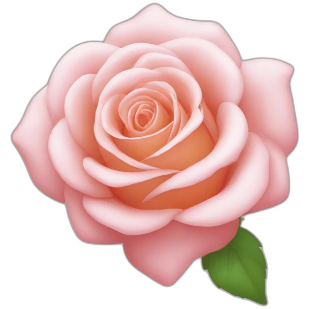 Dauphin rose emoji