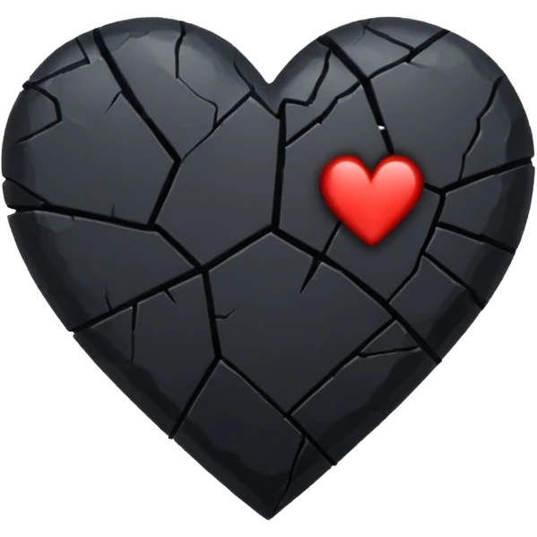 broken black heart emoji