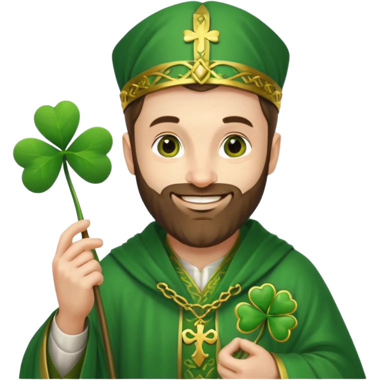 saint patrick emoji
