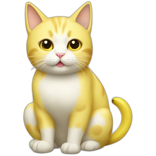 Banana cat emoji