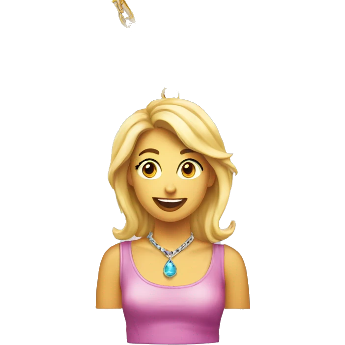 Lisarella necklace  emoji
