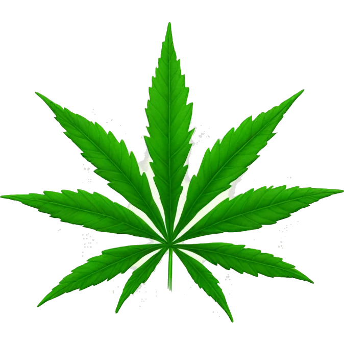 Weed leaf emoji