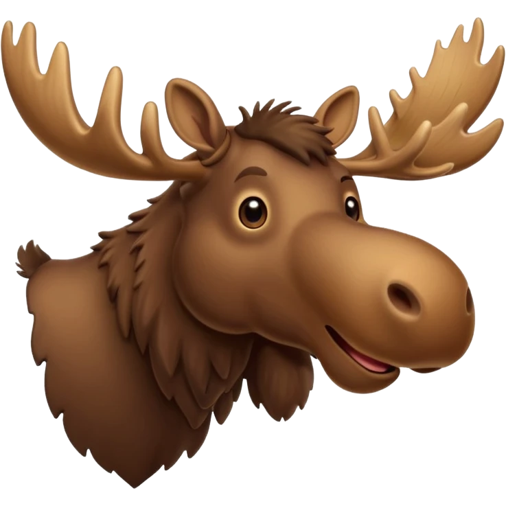 Stinky moose emoji