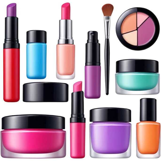korean make up beauty products emoji