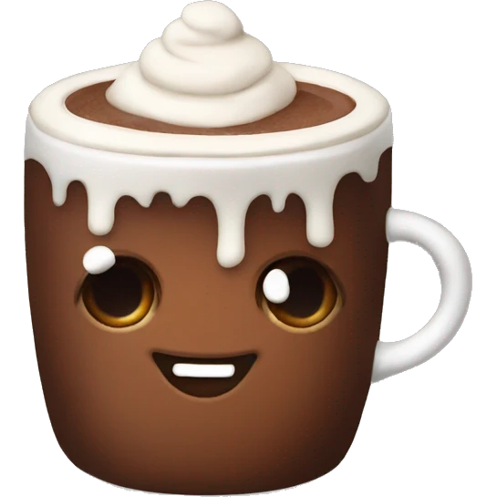 hot chocolate  emoji