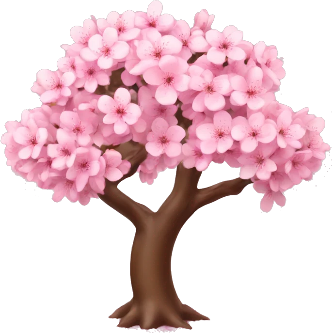 cherry blossom tree emoji