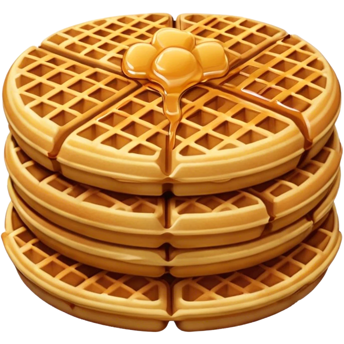 waffles breakfast  emoji