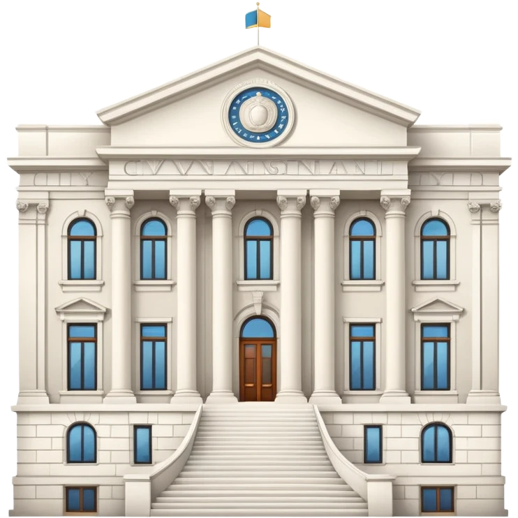 City hall government building emoji