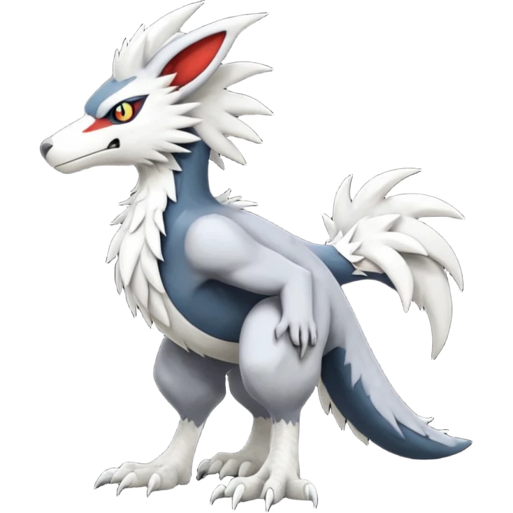 Sergal-Silvally-Fakémon-creature-fusion (full body) emoji