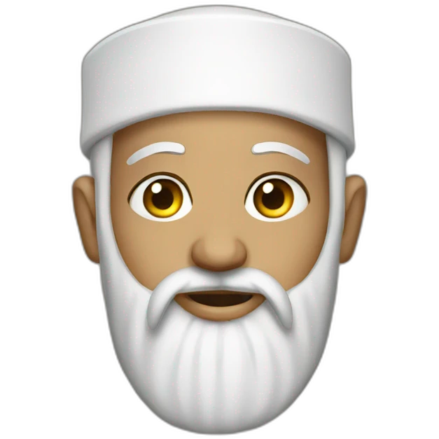 Muslim cleric emoji
