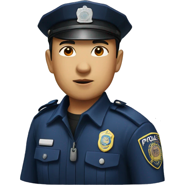 Asian police emoji