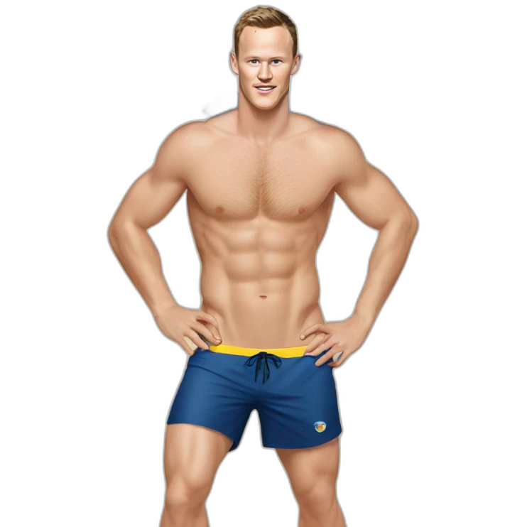 Jonathan Toews as a beach bum emoji
