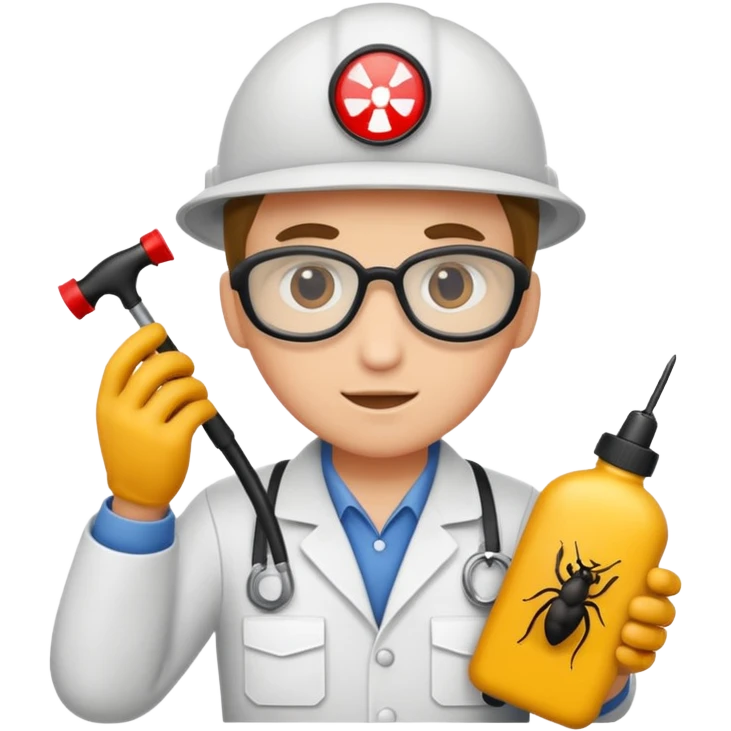 Pest control technician
 emoji
