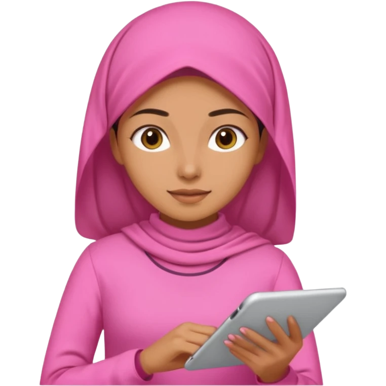 کار های روزانه زنانه صورتی بدون حجاب  emoji