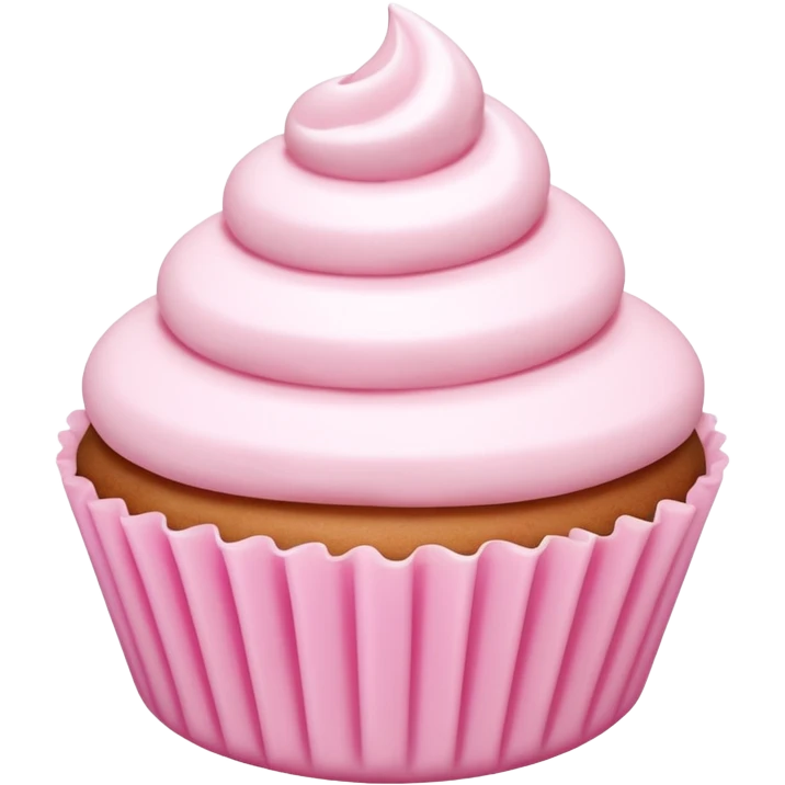 pink piping bag and white frost emoji