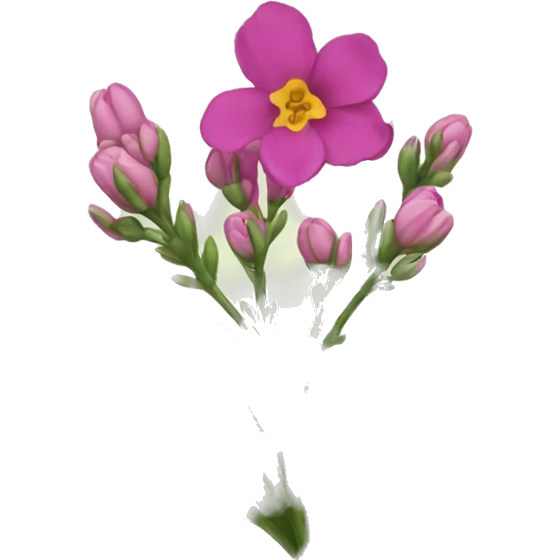January birth flower emoji
