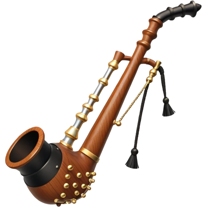 compact scotish bagpipe emoji